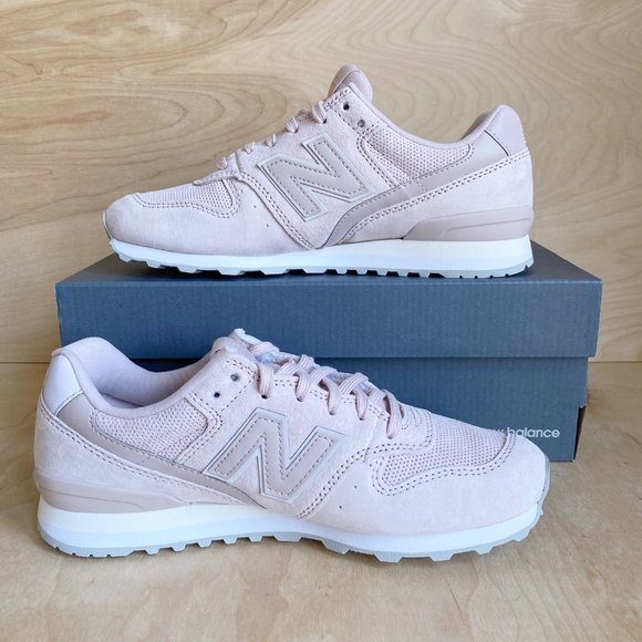 new balance 696 suede pink